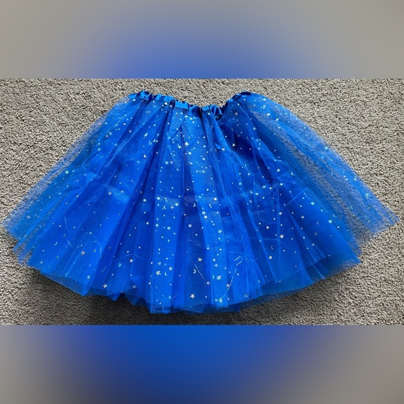 LED Light Up Ballerina Tutu Skirt Girls Adults Fairy Lights Stars Moon Sequins - Picture 9 of 16